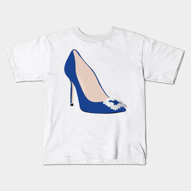 Designer Shoe Kids T-Shirt by darrianrebecca